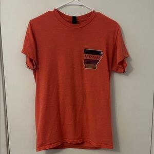 Arkansas Graphic T-Shirt in Red